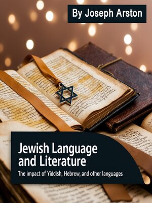 cover image of Jewish Language and Literature